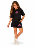 Girls' Cotton Candy Outing Set - Black