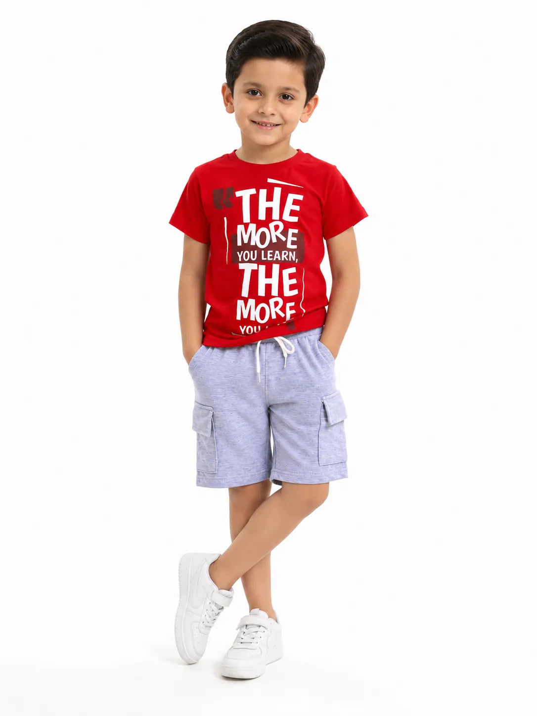 Boys' Cotton Candy Set - Red 2