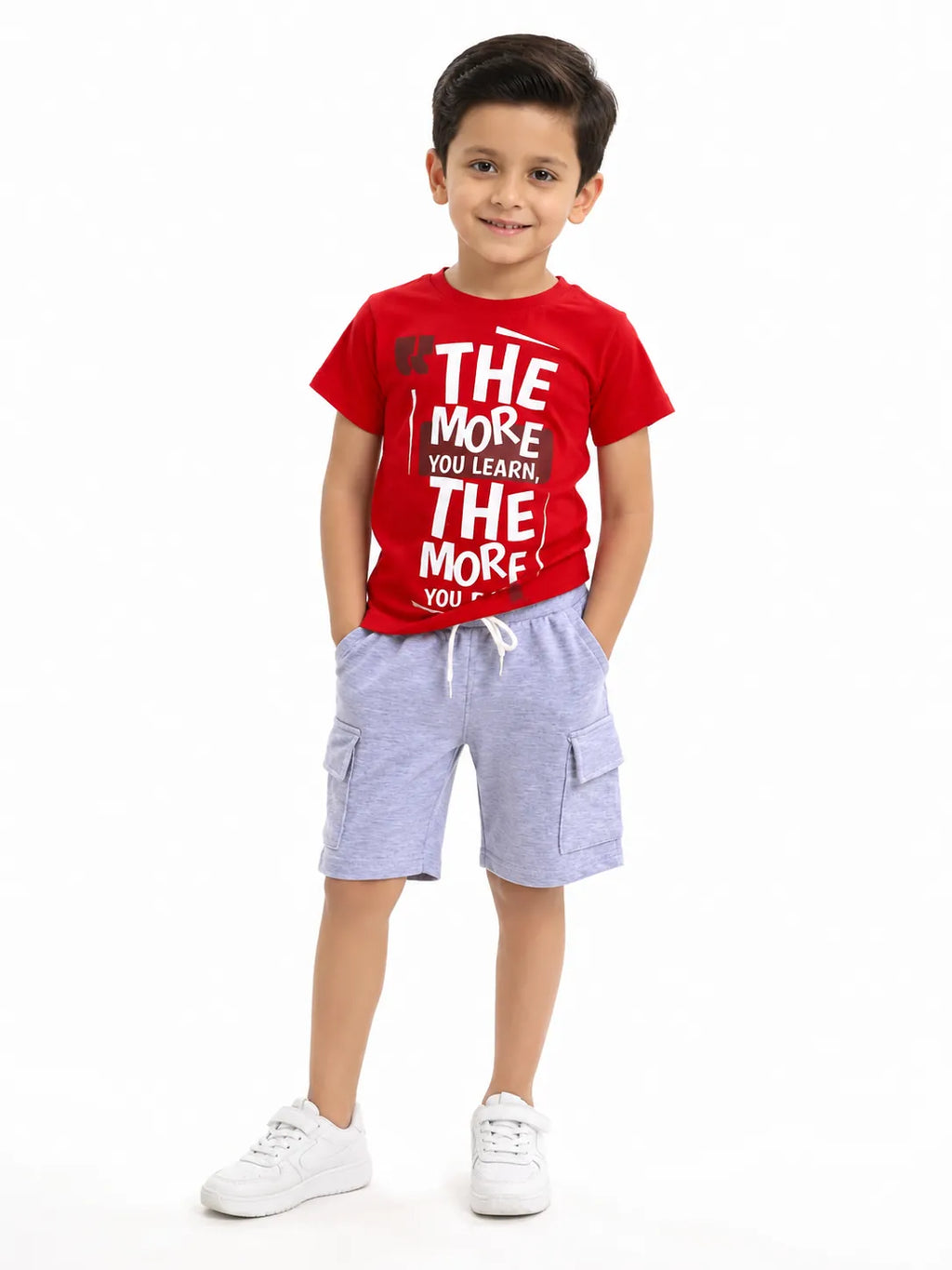 Boys' Cotton Candy Set - Red 3