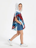 Boys' Hooded Beach Poncho - Spider