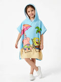Boys' Hooded Beach Poncho - SpongeBob