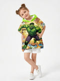 Boys' Hooded Beach Poncho - Hulk