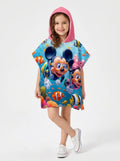 Kids' Hooded Beach Poncho - Mickey & Friends