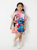 Girls' Hooded Beach Poncho - Stitch & Friends