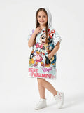 Girls' Hooded Beach Poncho - Minnie