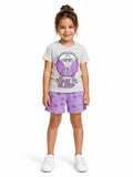 Girls' Summer Tee & Shorts Set