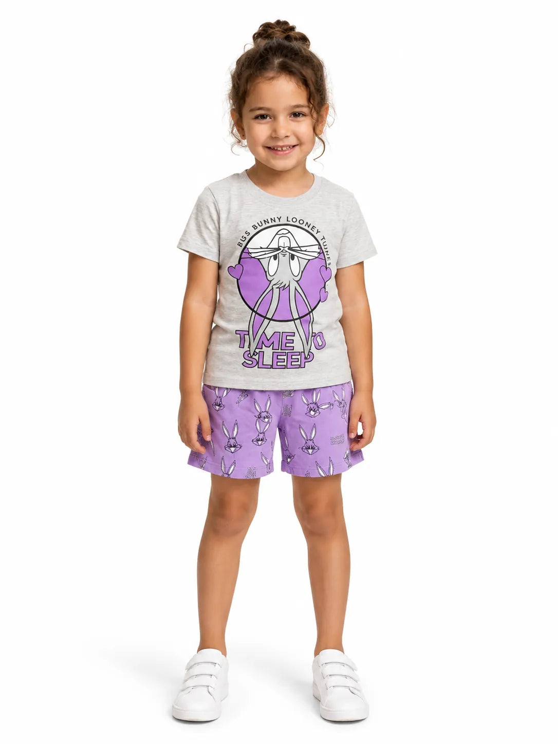 Girls' Summer Tee & Shorts Set