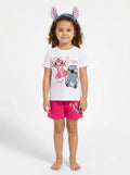 Girls' Summer Tee & Shorts Set