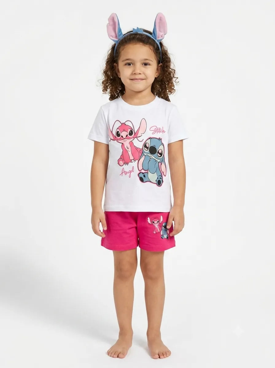 Girls' Summer Tee & Shorts Set