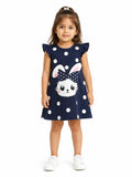 Girls' Silk-Screen Cotton Tee