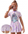 Kids Girls Stitch Water-Repellent